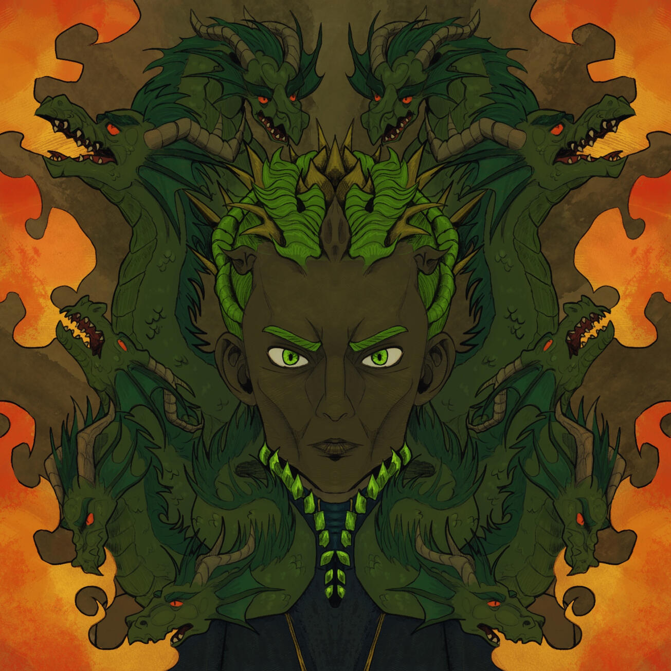 Portrait - Flat Colors